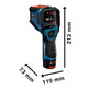 Bosch infrapuninis termometras GIS12V-800-16
